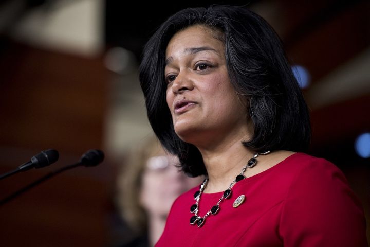 Rep. Pramila Jayapal (D-Wash.), a freshman lawmaker, has emerged as an outspoken voice on health care, immigration reform and a host of other progressive priorities.