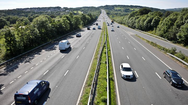 File photo of the M5 in Worcestershire.