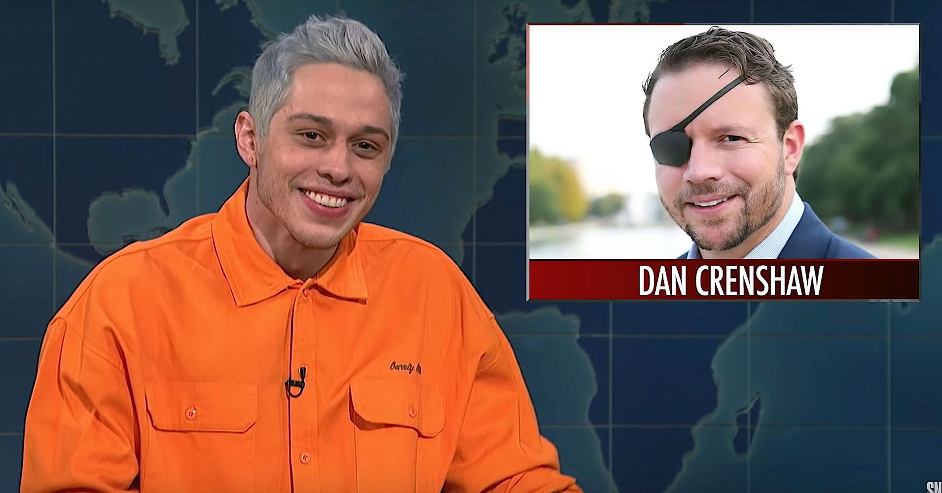 Twitter Erupts After Pete Davidson Jokes About Veteran's War Wound