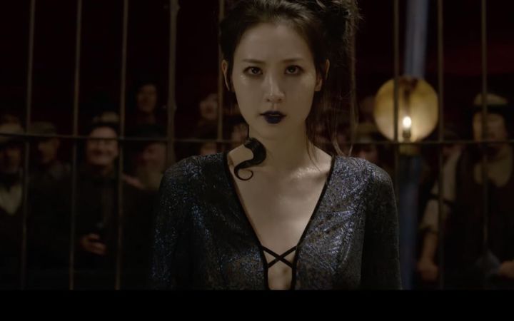 Claudia Kim as Nagini in “Fantastic Beasts: The Crimes of Grindelwald.”