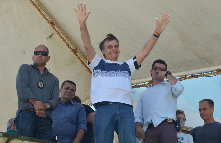 Jair Bolsonaro won Brazil's presidential election last month.