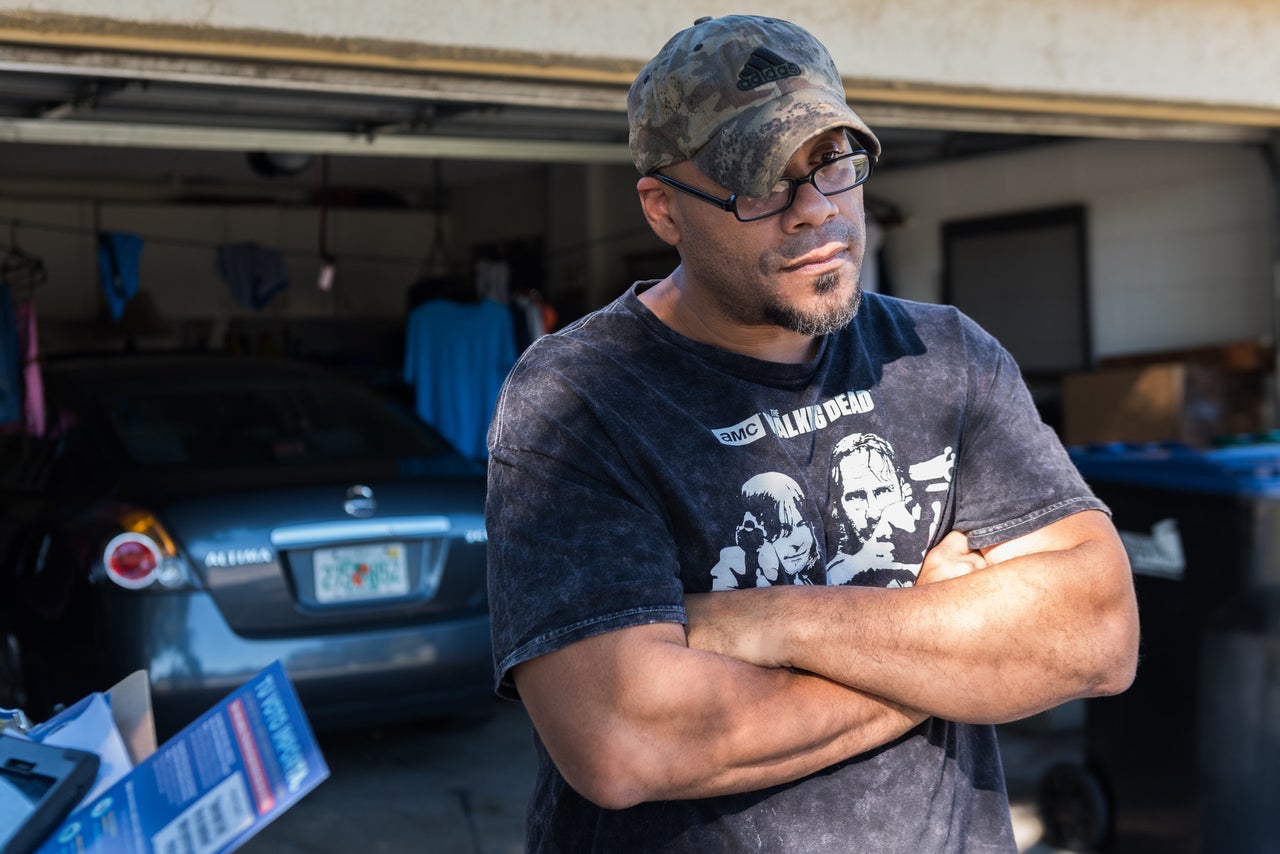 Pablo Gelabert stands outside his home in Orlando on Oct. 30, 2018.