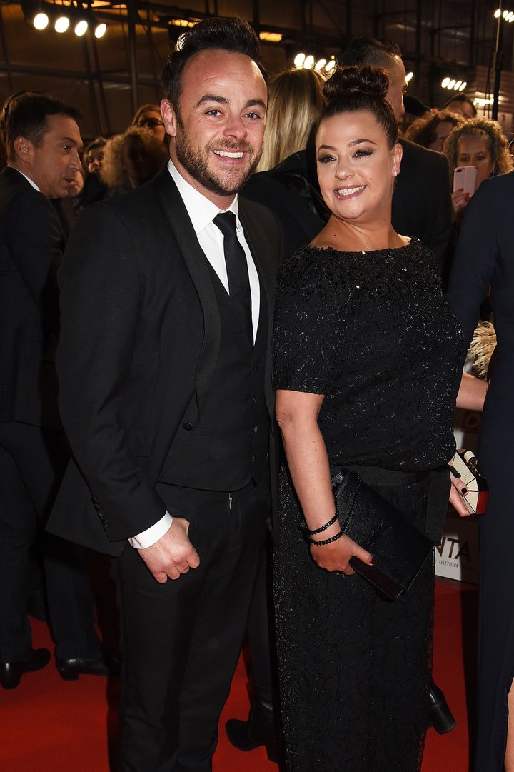 The former couple at last year's National Television Awards