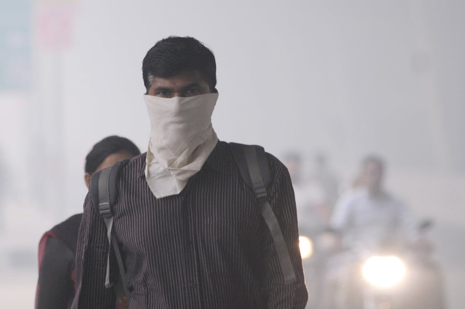 Severe Air Pollution In Delhi NCR
