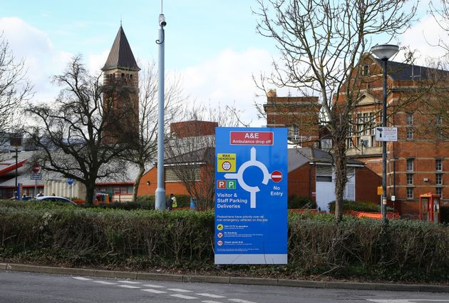 The woman gave birth at the Medway Maritime Hospital in Gillingham, Kent 