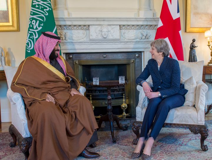Theresa May meets Saudi Crown Prince, Mohammad bin Salman in London