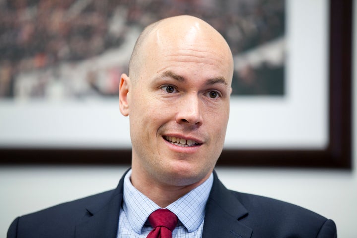 Iowa Democratic candidate J.D. Scholten