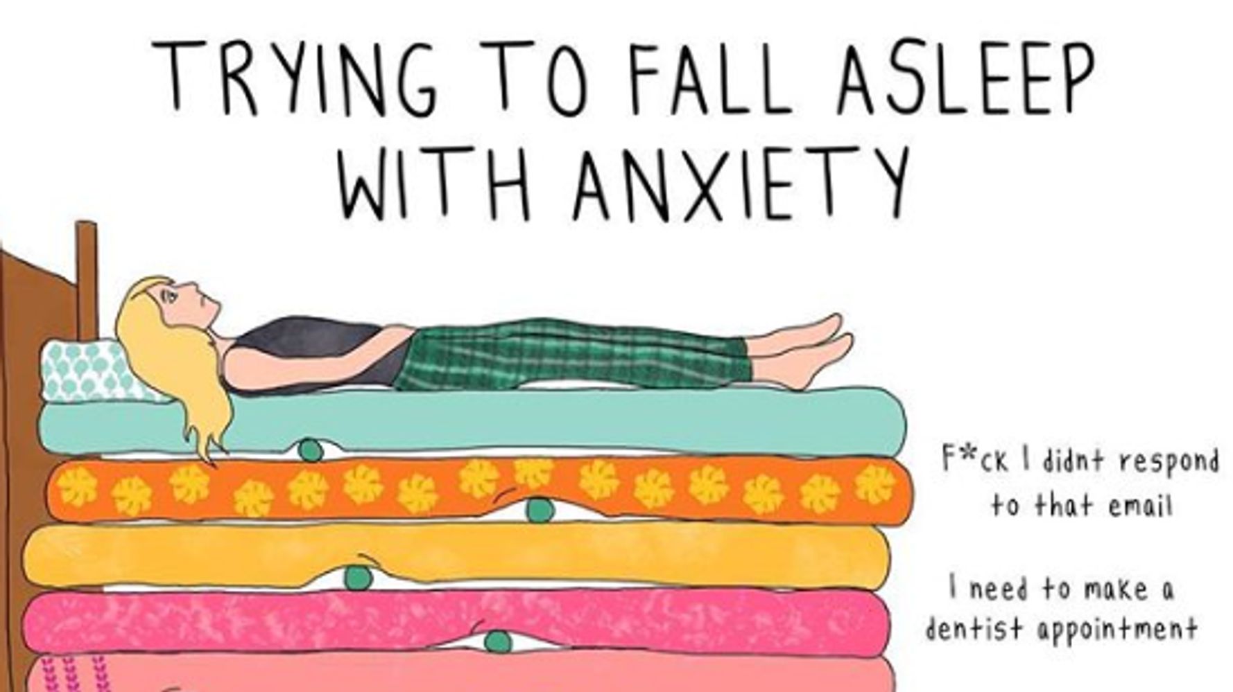 If You Have Anxiety These Illustrations Will Speak To You On A Deep Level Huffpost Uk Wellness 