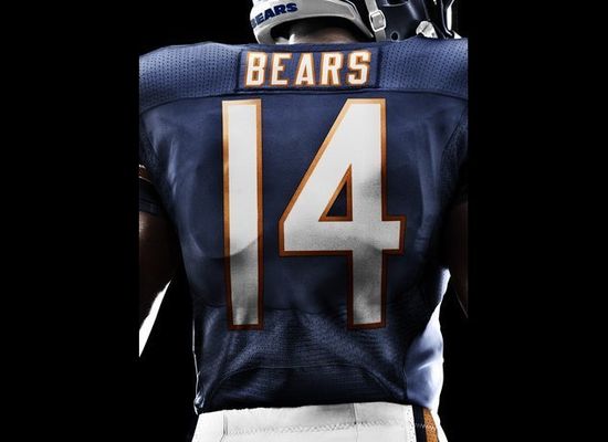 Bears unveil orange Nike jerseys