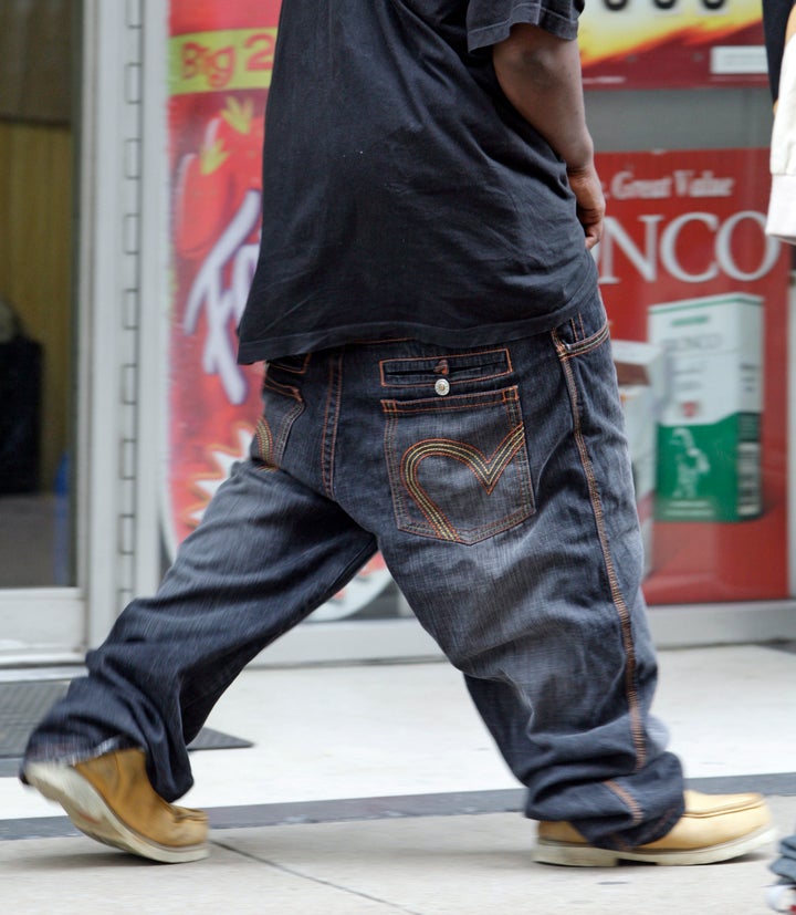 Are your jeans sagging? Go directly to jail