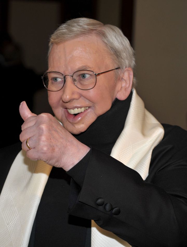 LOS ANGELES, CA - JANUARY 31: Film critic Roger Ebert arrives at the 61st Annual Directors Guild of America Awards at the Hyatt Regency Century Plaza on January 31, 2009 in Los Angeles, California. (Photo by Frazer Harrison/Getty Images)