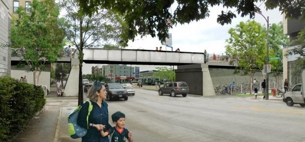 Renderings Of The "606" (aka The Bloomingdale Trail)