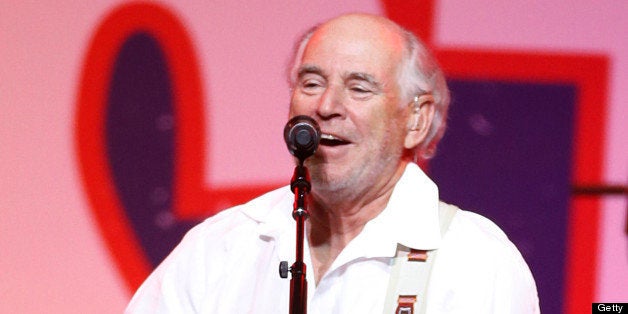 BOSTON - MAY 30: Jimmy Buffett performed at the Boston Strong benefit concert at the TD Garden in Boston, Mass. on Thursday, May 30, 2013. (Photo by Yoon S. Byun/The Boston Globe via Getty Images)