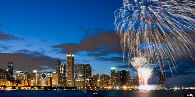 Fireworks Over Chicago