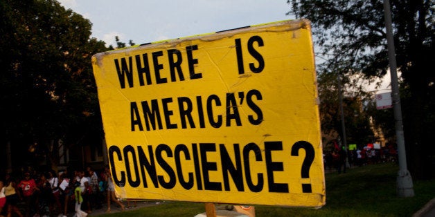 CHICAGO, IL - JULY 15: Activists rally in Chicago's South Side for Trayvon Martin in addition to ending gun violence in their