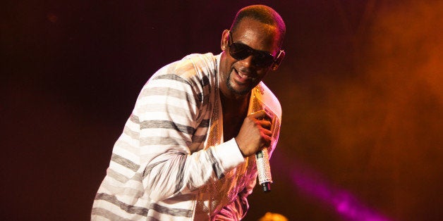 CHICAGO, IL - JULY 21: R. Kelly performs onstage during the 2013 Pitchfork Music Festival at Union Park on July 21, 2013 in Chicago, Illinois. (Photo by Roger Kisby/Getty Images)