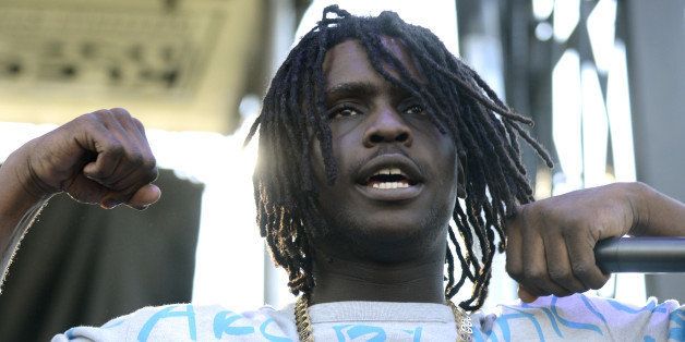 SAN BERNADINO, CA - SEPTEMBER 7: Chief Keef performs as part of the Rock the Bells Tenth Anniversary at San Manuel Amphitheatre on September 7, 2013 in San Bernadino, California. (Photo by Tim Mosenfelder/Getty Images)