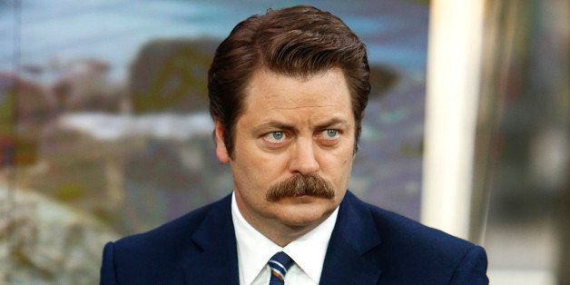 TODAY -- Pictured: Nick Offerman appears on NBC News' 'Today' show -- (Photo by: Peter Kramer/NBC/NBC NewsWire via Getty Images)
