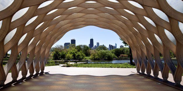 CHICAGO - MAY 24: The John Hancock Center, and partial view of the Chicago Skyline as photographed from the Lincoln Park Zoo Nature Boardwalk in Chicago, Illinois on MAY 24, 2013. (Photo By Raymond Boyd/Getty Images)