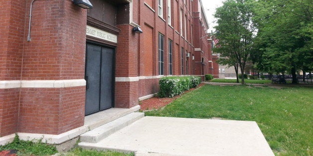 Emmet School's building proposed to be closed as part of Chicago Public Schools Actions 2013.