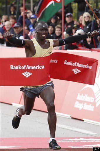Chicago Marathon: Sammy Wanjiru Wins In Unbelievable Finish (VIDEO ...