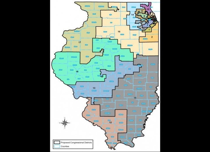 Illinois Redistricting Congressional District Maps Emerge At 11th Hour