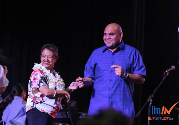 Lou Leon Guerrero is the first woman to be elected governor of Guam.