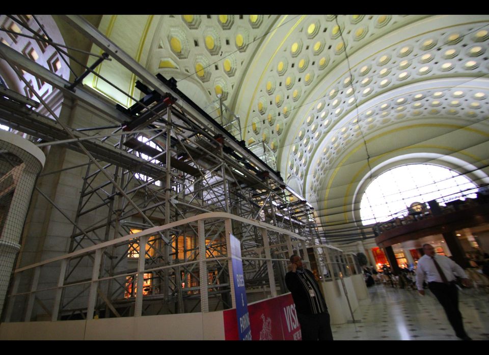 Earthquake Repairs Underway at Union Station