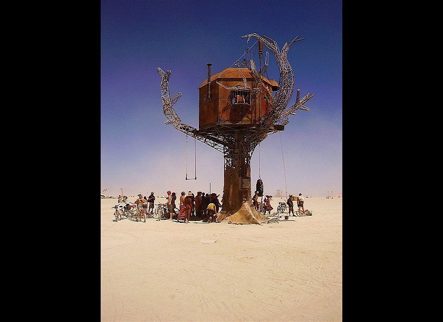 Burning Man Tree House