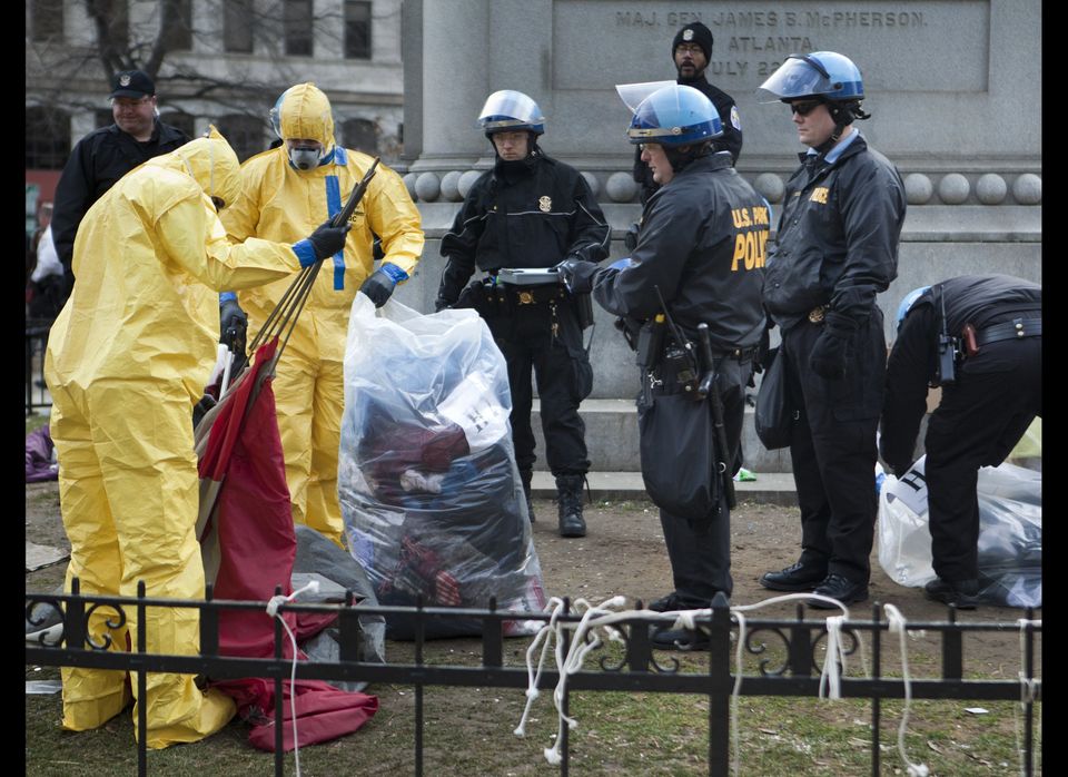 Police Enforce No-Camping Rules At Occupy DC Camp