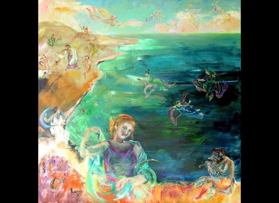 Dina Volkova, "Ethereal Goddess of the Sea"