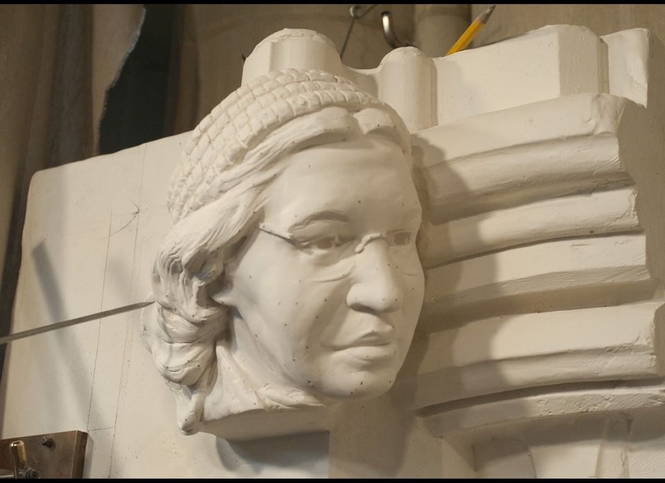 Rosa Parks Carving