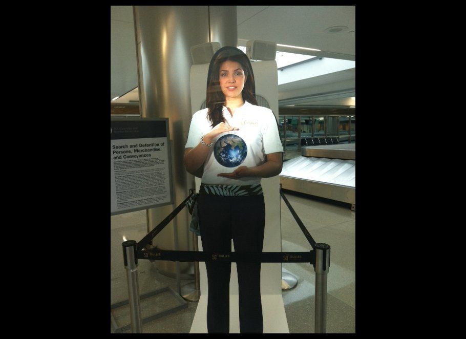 Paige the Virtual Assistant at Dulles International