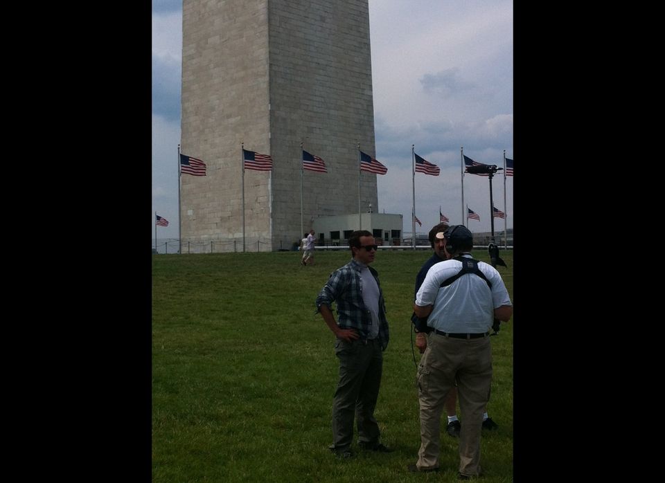 Pauly Shore At The Washington Monument