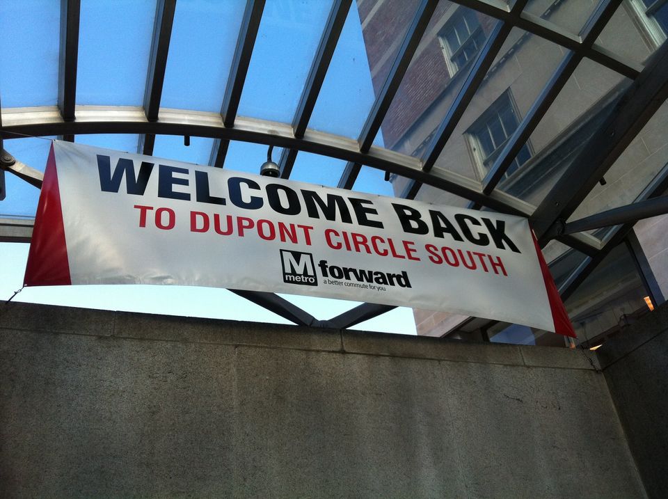 Dupont Circle South Escalators Reopen