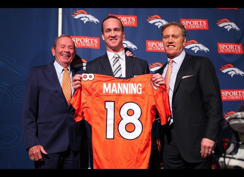 Peyton Manning, Broncos Press Conference