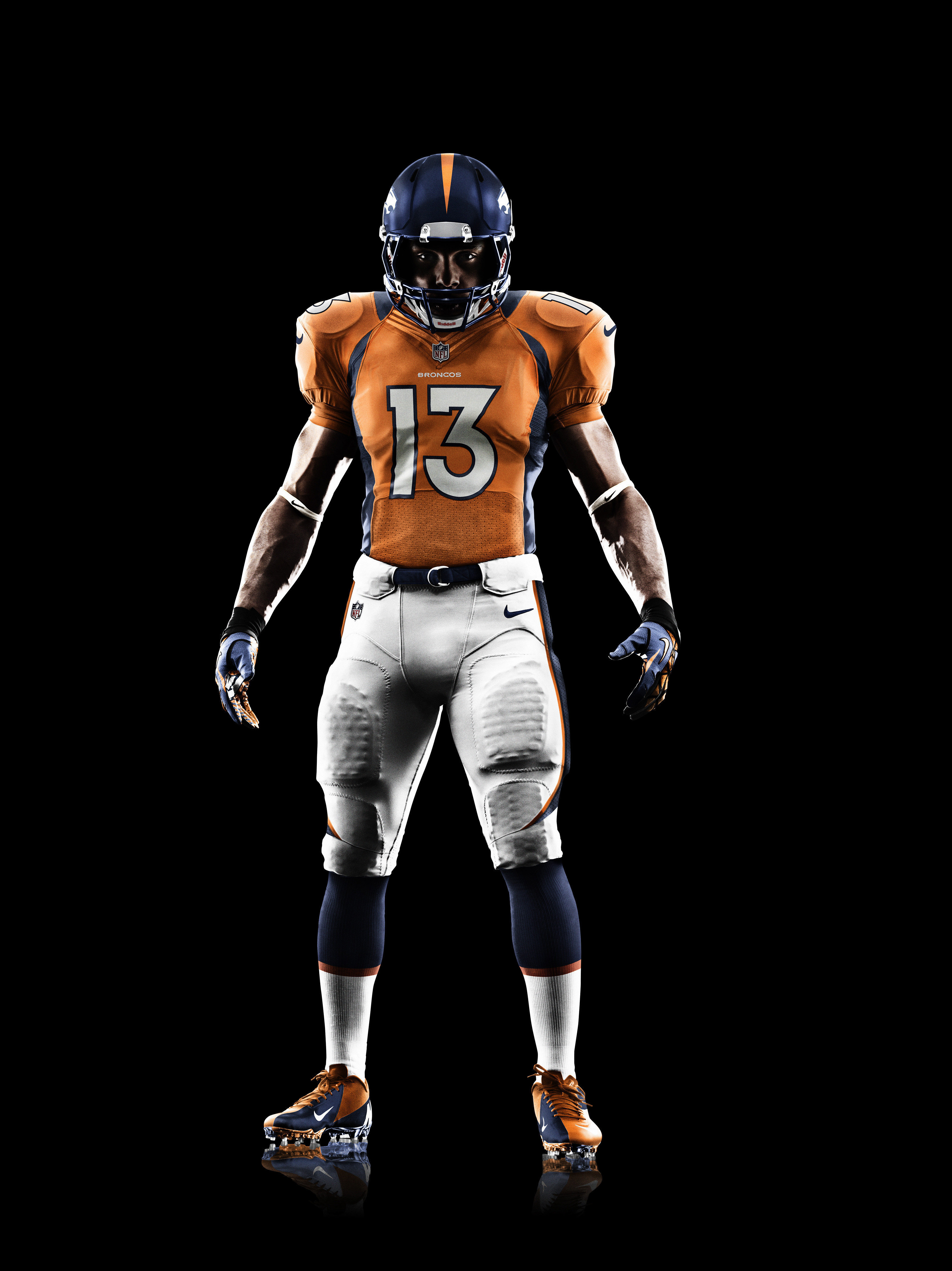 New Denver Broncos Uniforms: Nike 