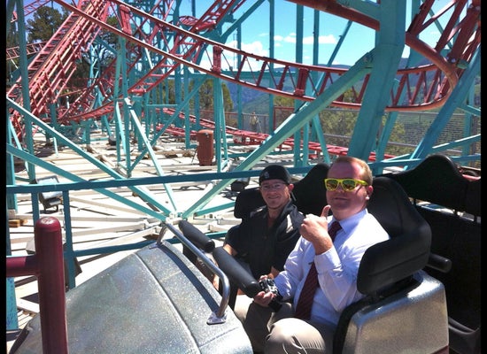 Cliffhanger Roller Coaster  Glenwood Caverns Adventure Park