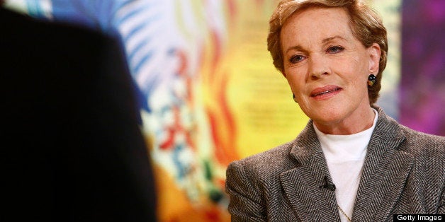 TODAY -- Pictured: Julie Andrews appears on NBC News' 'Today' show -- (Photo by: Peter Kramer/NBC/NBC NewsWire via Getty Images)