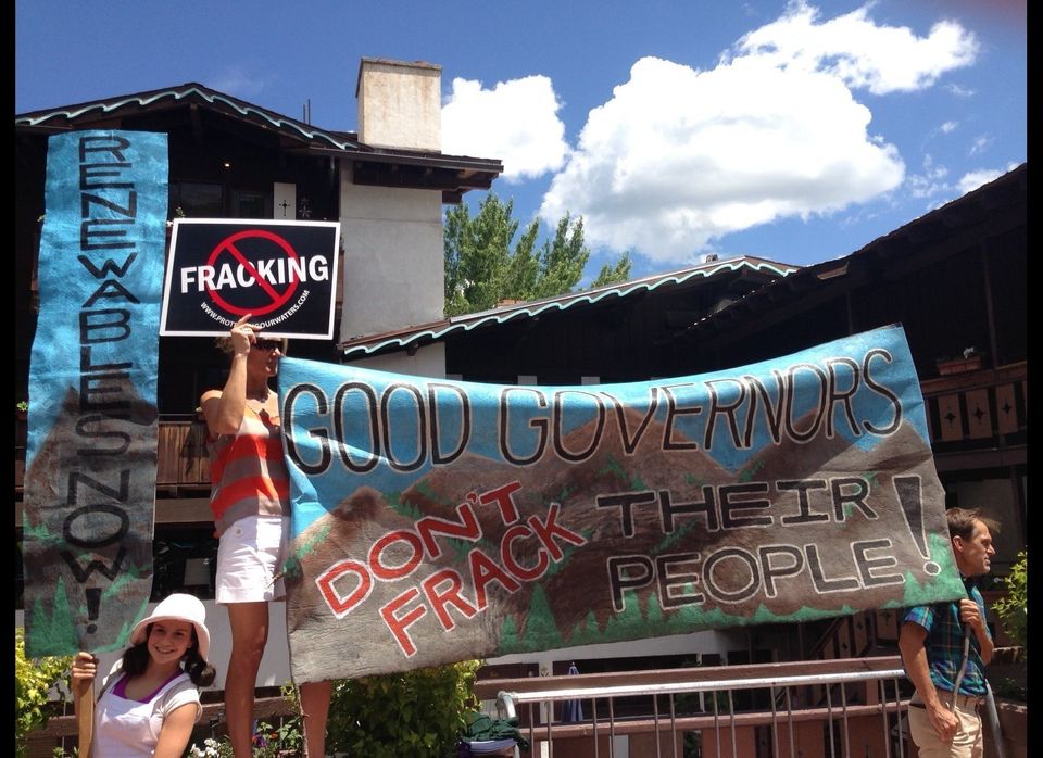 "Good Governors Don't Frack Their People!"