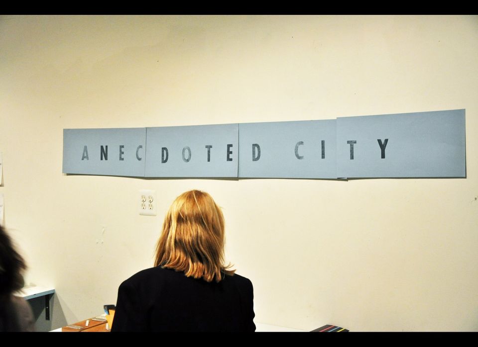 "Anecdoted City" Exhibit At Salt And Cedar