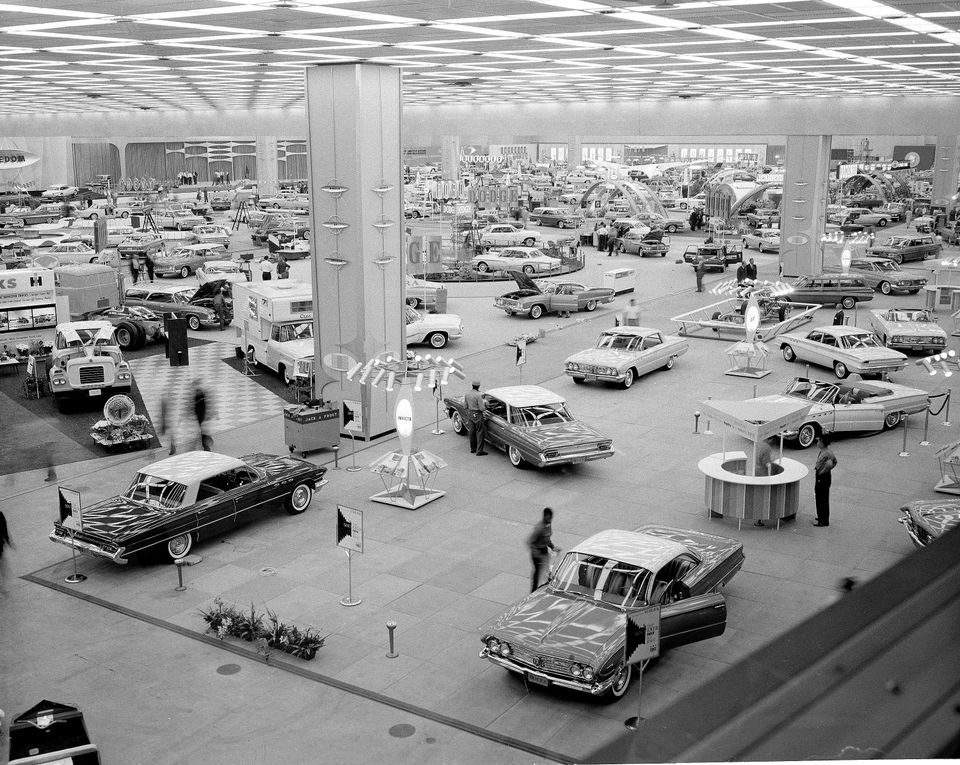 Detroit Auto Show Through The Ages