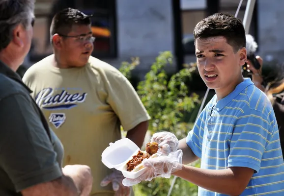 Charley Marcuse, the operatic 'Singing Hot Dog Man' at Comerica Park, has  been fired (video) 