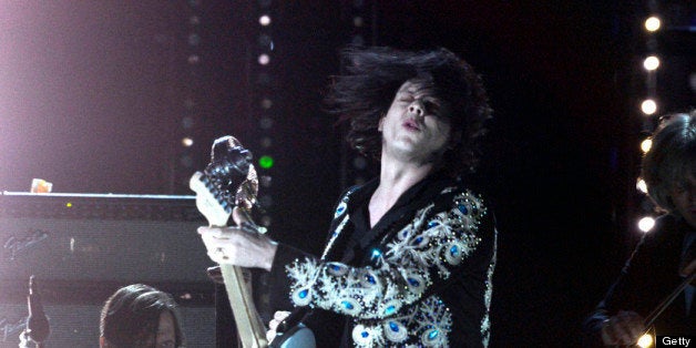 LOS ANGELES, CA - FEBRUARY 10: Recording artist Jack White performs onstage at the 55th Annual GRAMMY Awards at Staples Center on February 10, 2013 in Los Angeles, California. (Photo by Kevork Djansezian/Getty Images)