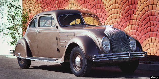 The 1934 Chrysler Airflow featured a highly aerodynamic body making it unique for American cars of the time.