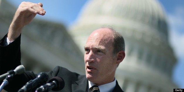 WASHINGTON, DC - SEPTEMBER 12: Republican presidential candidate Rep. Thaddeus McCotter (R-MI) speaks during a news conference on Capitol Hill on September 12, 2011 in Washington, DC. Rep. McCotter held the news conference to unveil a Social Security reform bill he says will restore solvency to the program, without cutting benefits or raising taxes. (Photo by Mark Wilson/Getty Images)