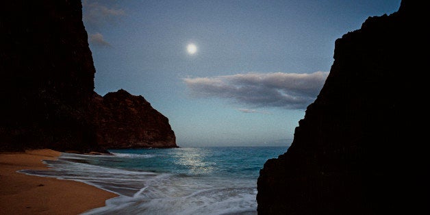 Na Pali Coast State Park, Kauai, Hawaii.