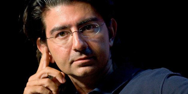 UNITED STATES - JUNE 13: Pierre Omidyar, founder and chairman of the board of eBay, speaks at the eBay Developer's Conference in Boston, Massachusetts, Wednesday, June 13, 2007. (Photo by Jb Reed/Bloomberg via Getty Images)