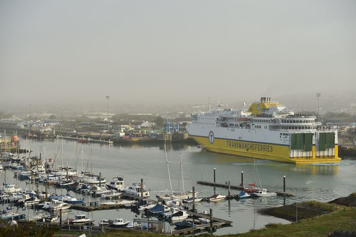 Newhaven port (file photo) 