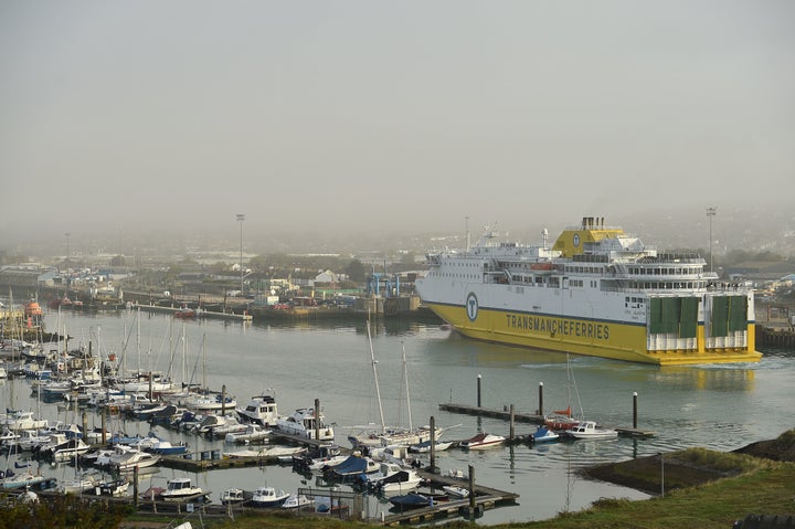 Newhaven port (file photo)